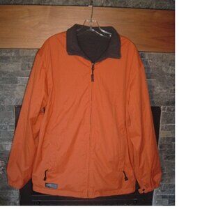 IZOD Men's Jacket/Coat Fleece Lined/Waterproof Reversible  XL Perform X